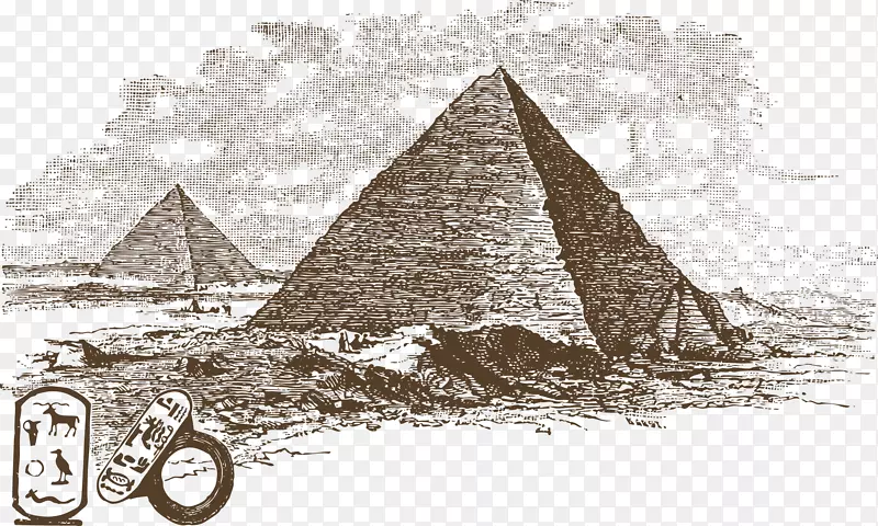 埃及金字塔古埃及插图-古埃及金字塔