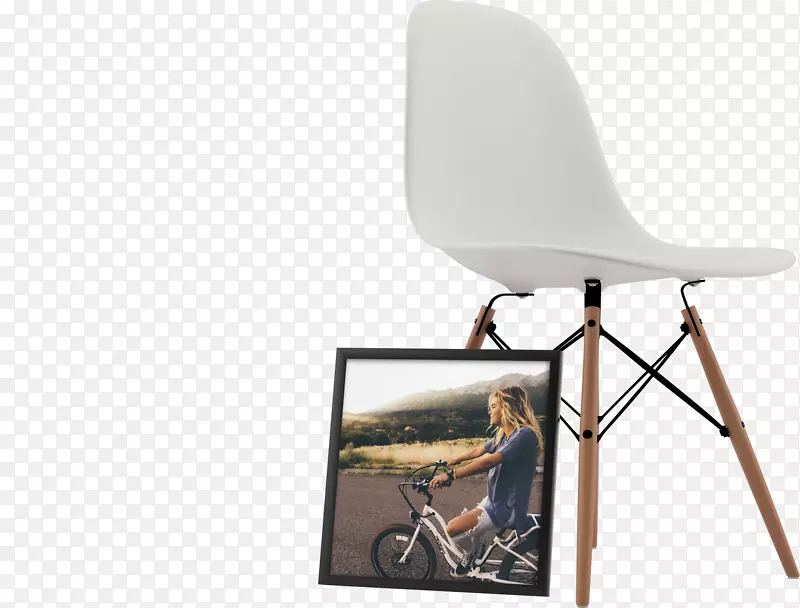 模拟画框海报-时尚椅