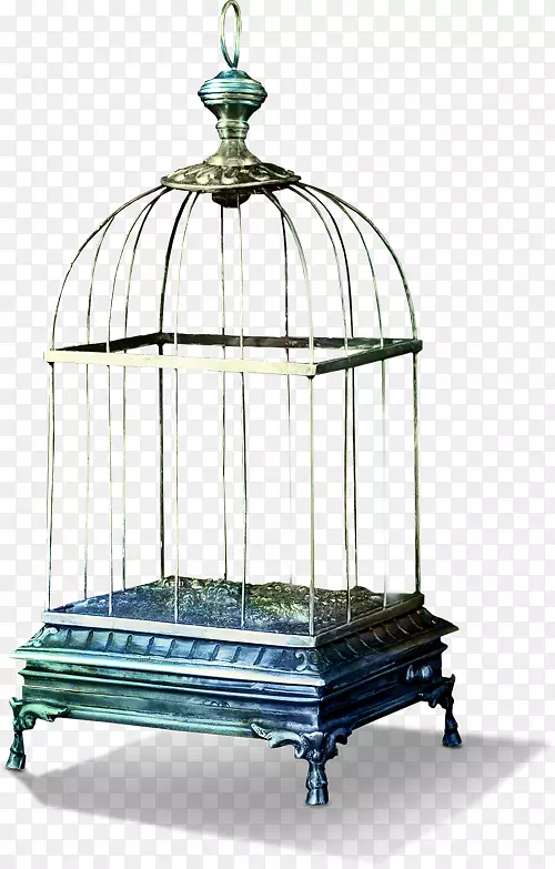 鸟笼-卡通铁笼