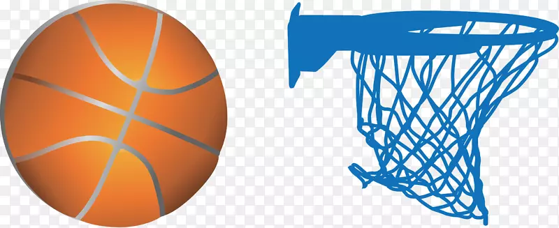 篮球场贴纸剪贴画-篮球场篮球