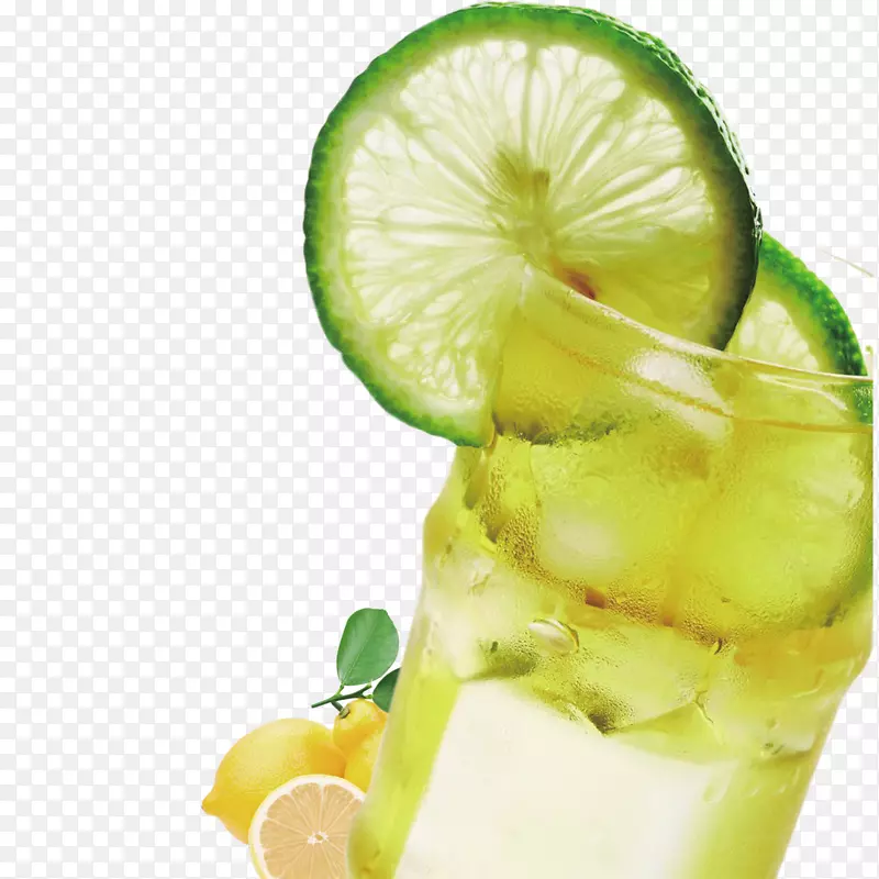 果汁冰茶柠檬水饮料绿色柠檬饮料饮用水