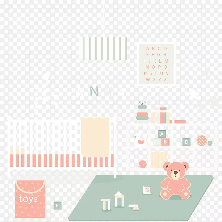 婴儿玩具-新鲜婴儿房风格PNG图片素材下载_图片编号290403-PNG素材网
