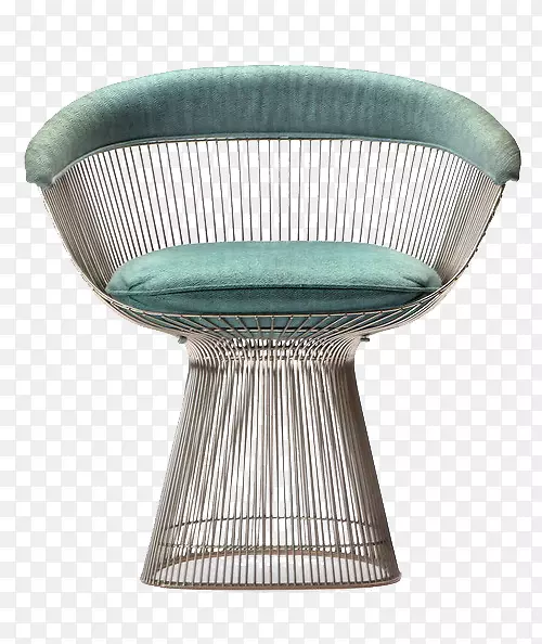 伊姆斯躺椅桌蛋起居室浅绿色装饰是现代椅子。