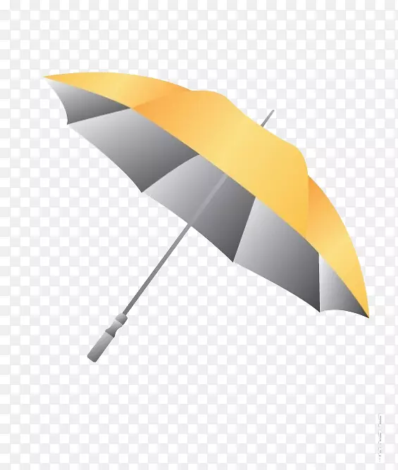 雨伞-黄色雨伞