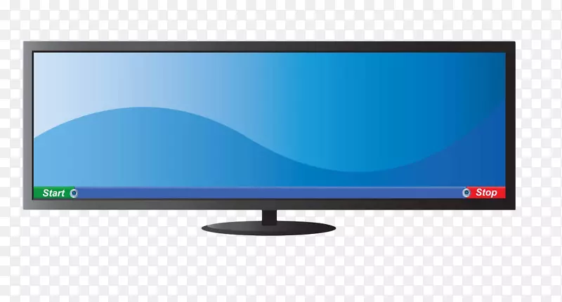 背光液晶电视电脑显示器多媒体蓝宽屏电视