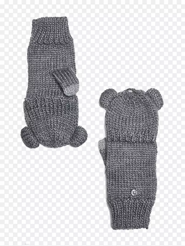 手套针织羊毛.DIY针织棉手套
