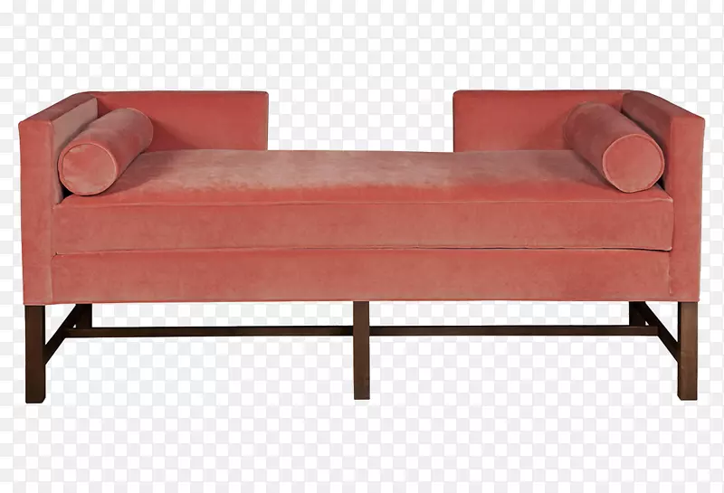 躺椅、家具、沙发、簇绒-红色床头凳子