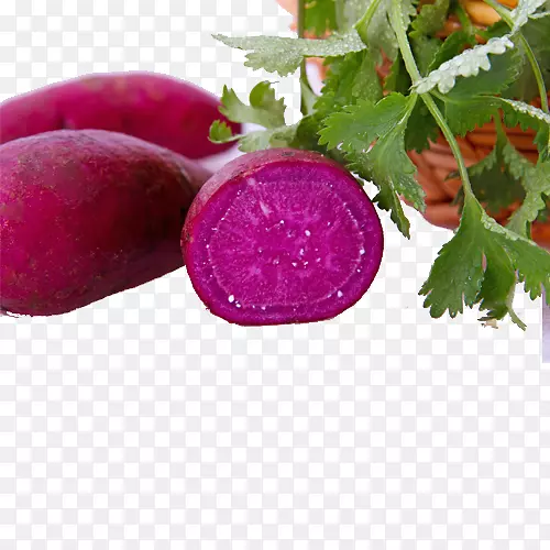 紫萝卜甘薯蔬菜紫甘薯