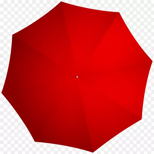 雨伞-俯瞰红色雨伞