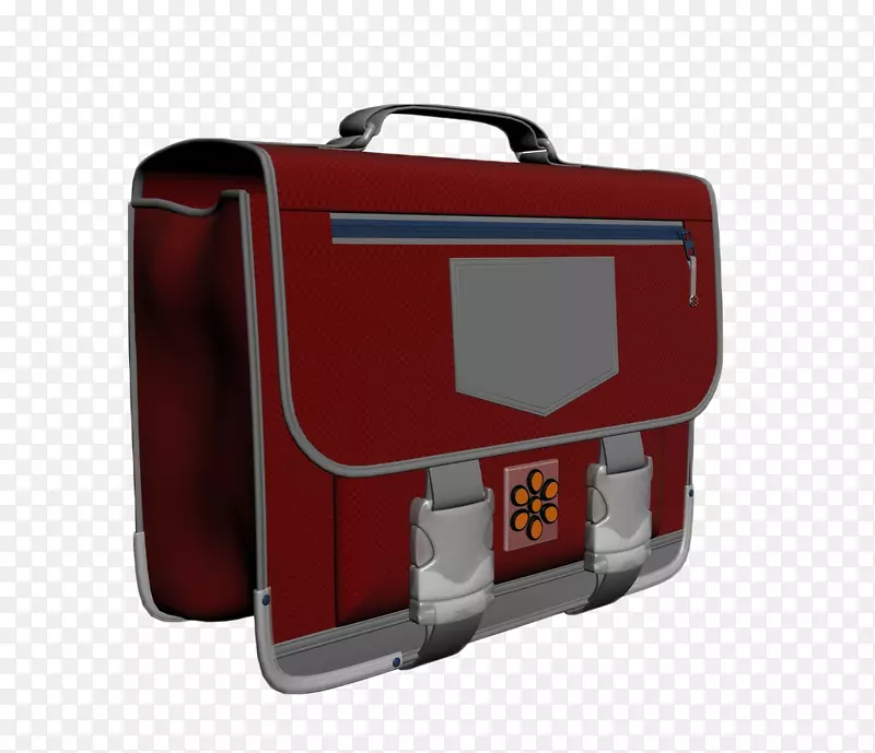 手提行李箱-精美的箱包三维模型