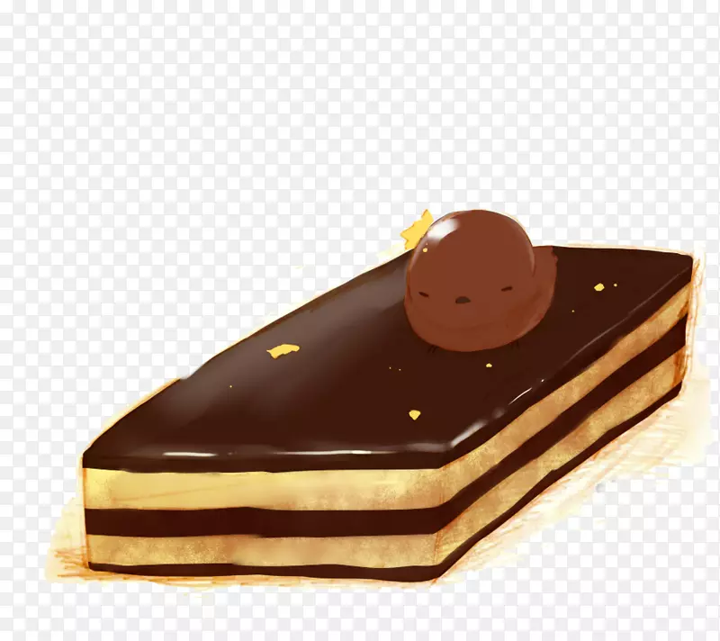 慕斯甜甜圈巧克力蛋糕甜点-摩丝蛋糕小妞
