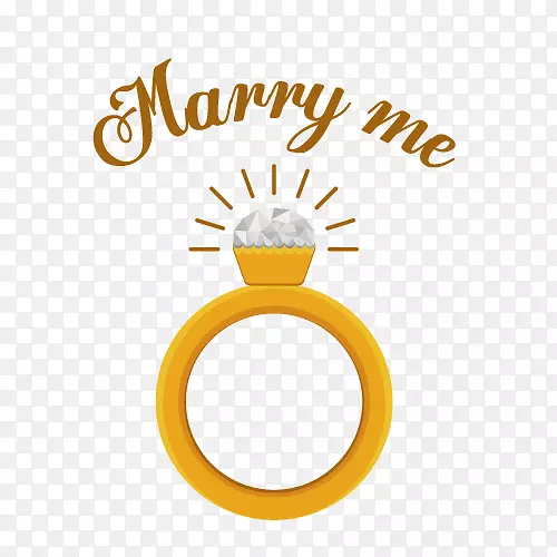 婚姻图标-求婚戒指