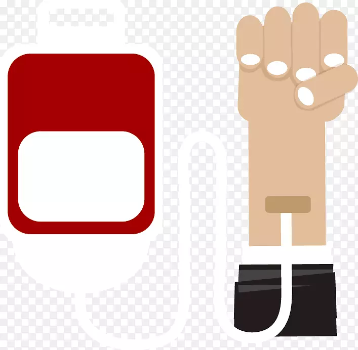 献血图标-手机充电器渲染
