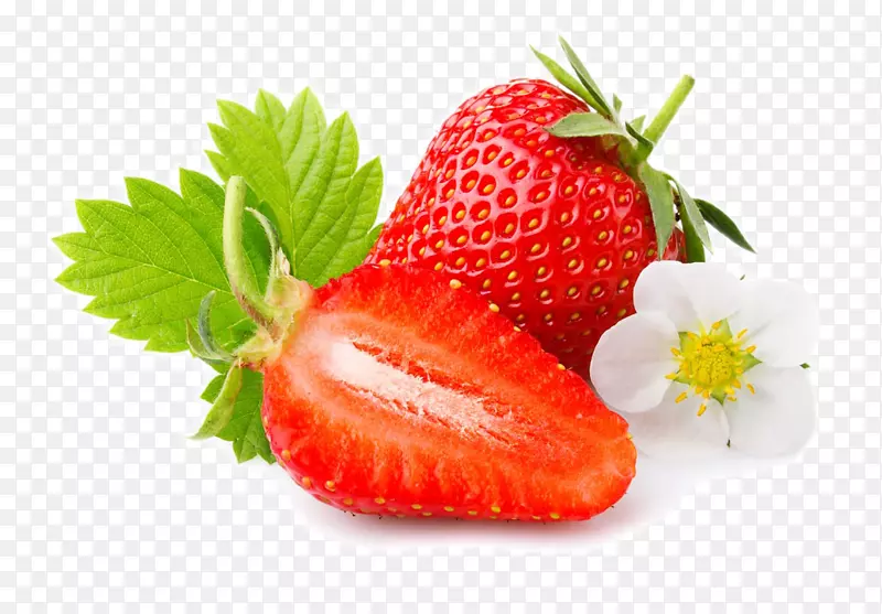 草莓汁水果-新鲜草莓水果