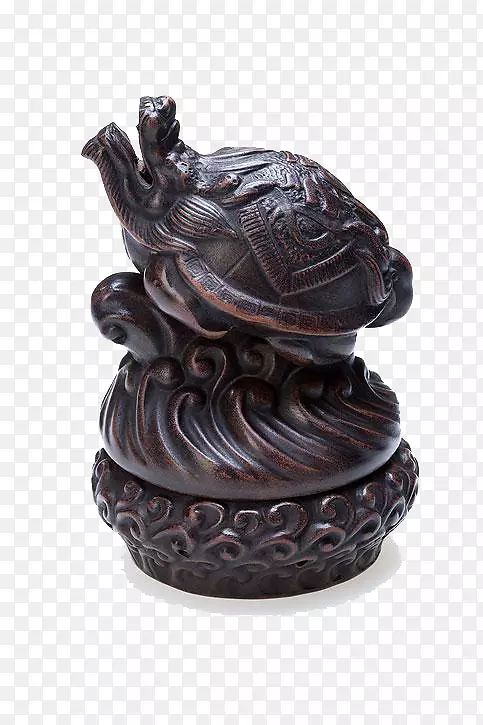 Censer海龟psammobate花瓶陶瓷-海龟铜工艺装饰