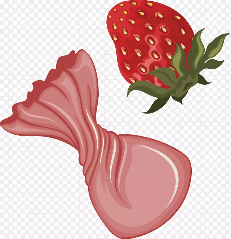 草莓奶油蛋糕咖啡-草莓