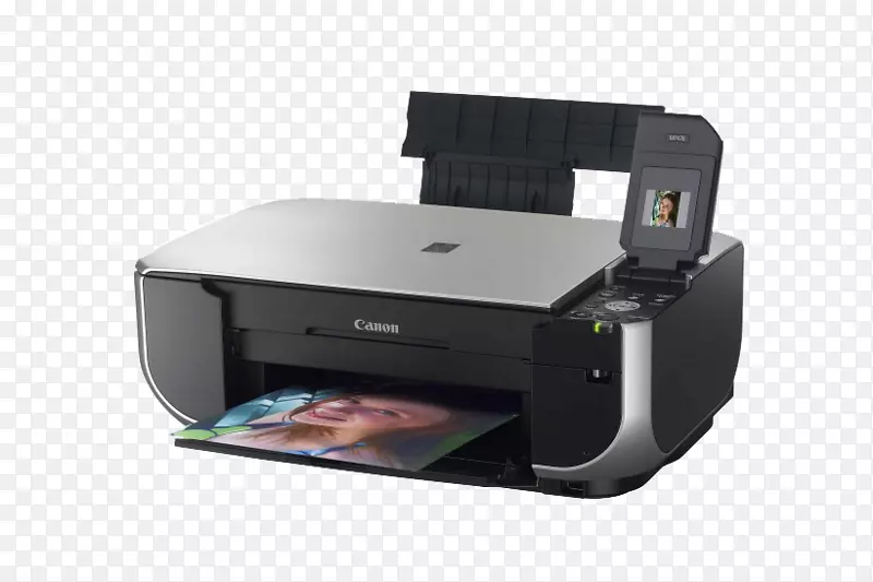 惠普企业佳能墨盒多功能打印机-黑色打印机