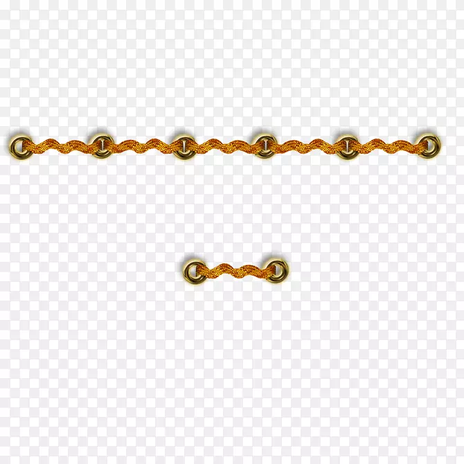 绳图标-橙色装饰绳