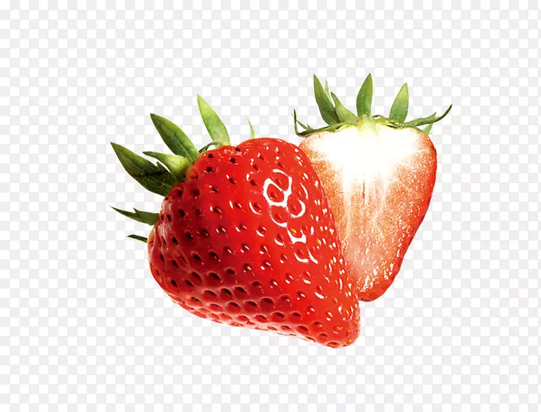 草莓鲜奶水果沙拉-草莓，水果