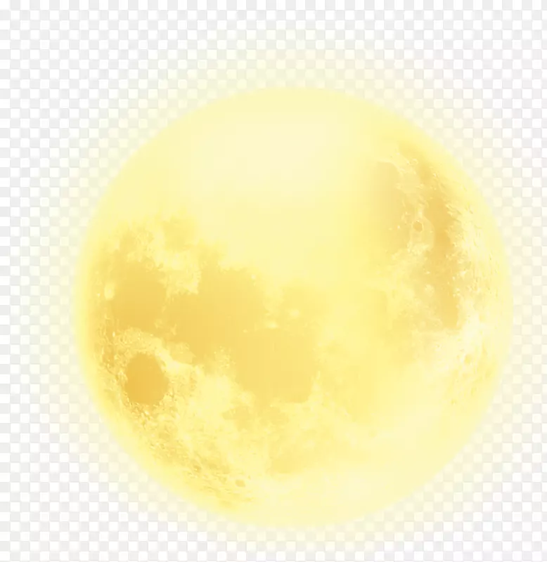 黄色球体斯托克特里克图片壁纸-满月