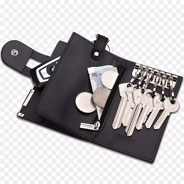 钥匙链袋-皮革钥匙袋