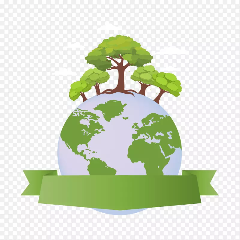 世界环境日自然环境兆字节绿色地球