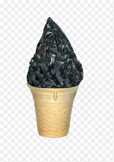 冰淇淋巧克力包覆棉花糖处理更多的红豆锥
