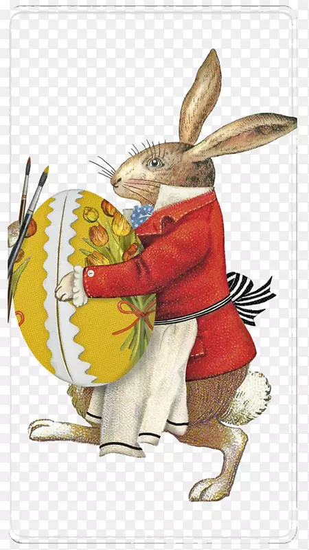 复活节兔子毛巾兔