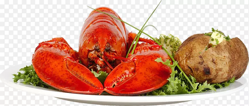 龙虾菜虾肉食物美味的炖虾