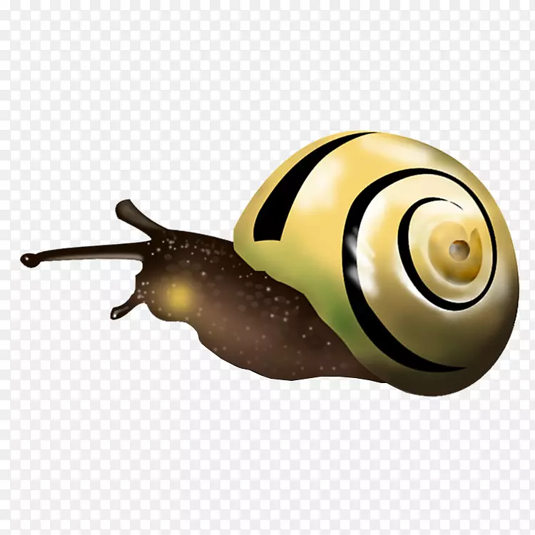 蜗牛正交换器-卡通蜗牛