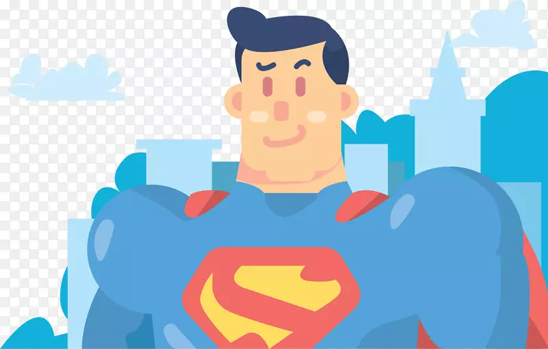 超人徽标超级英雄剪贴画超人