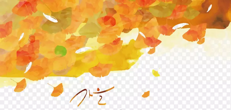 秋季插图-秋叶