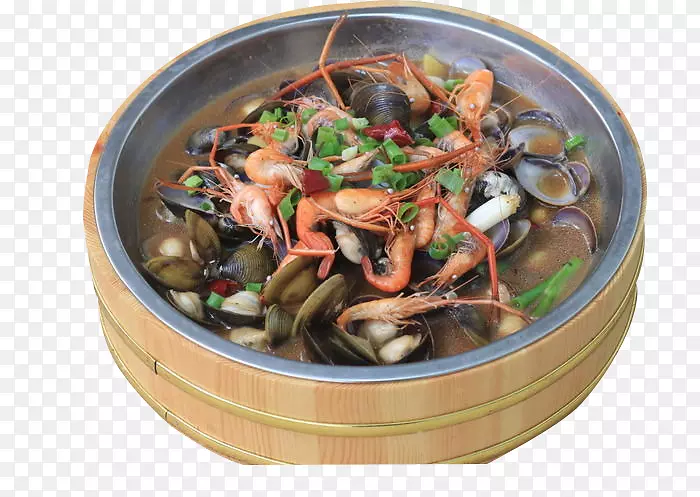 贻贝蛤蜊汤
