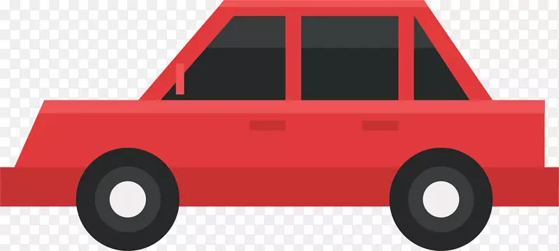 梅赛德斯-奔驰牌运动型多功能车豪华车-红色迷你梅赛德斯