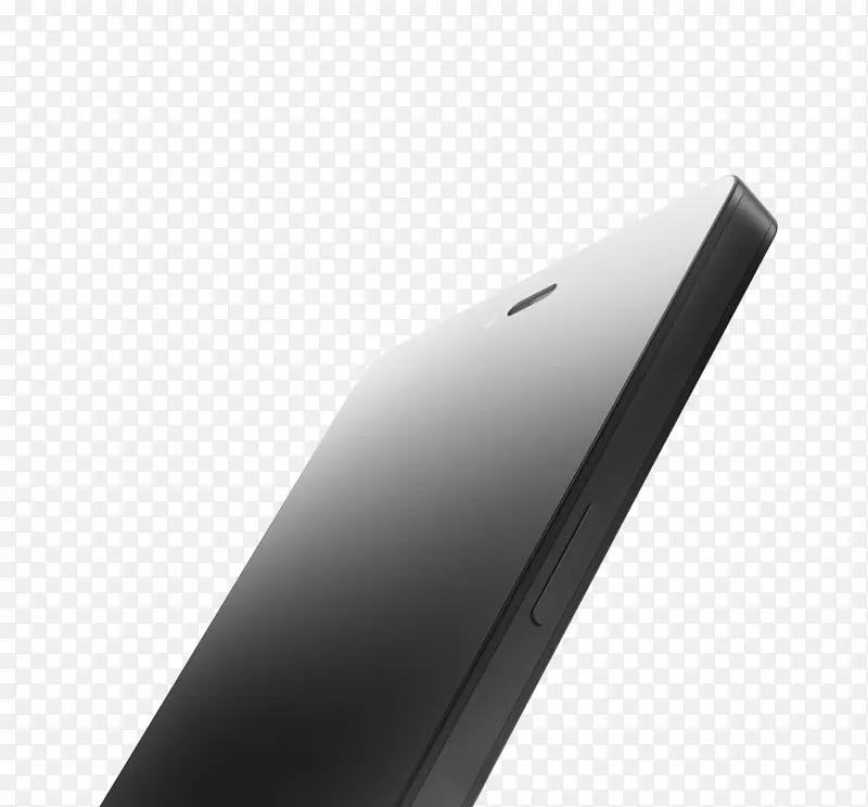 黑色智能手机图标-黑色材质透明材质锤子手机