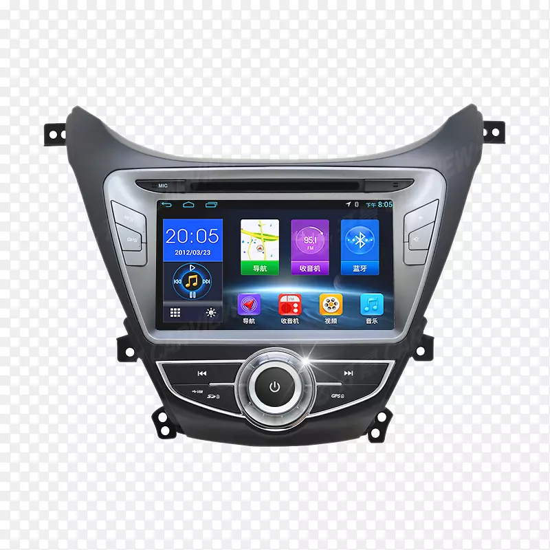 2014年现代伊兰特轿车现代图森GPS导航装置-驱动多功能导航