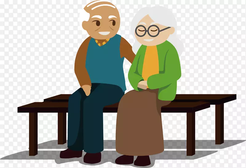 投资退休金退休储蓄-老夫妇