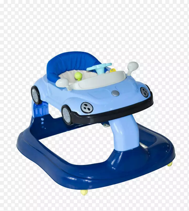 汽车尿布婴儿步行婴儿蓝色迷你汽车步行器