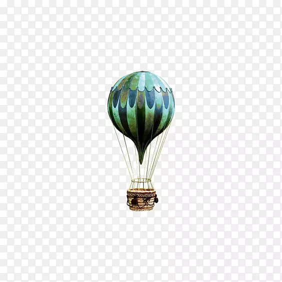 热气球飞行图-热气球可扣减元素