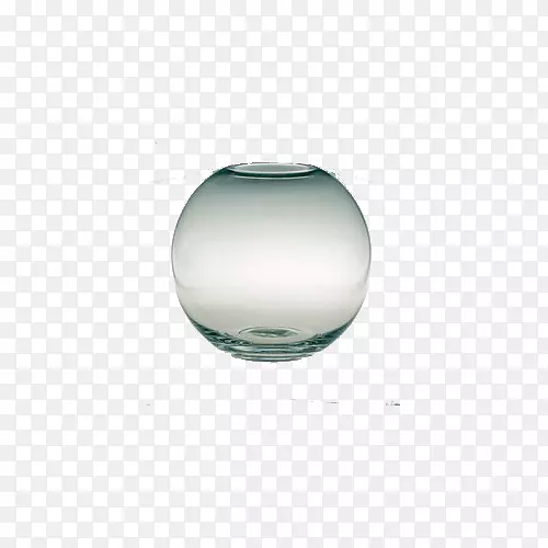 玻璃滴透明和半透明-圆形玻璃液滴加载