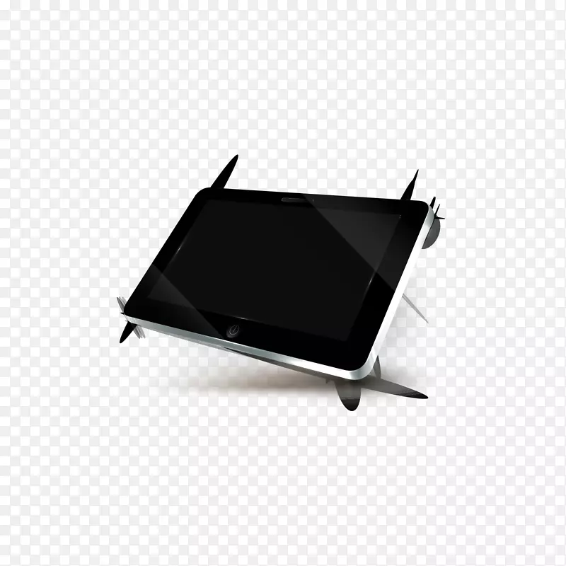 ipad 2微软平板电脑笔记本电脑银黑平板电脑