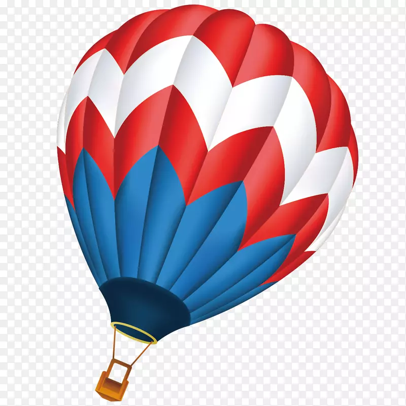 热气球飞行.热气球