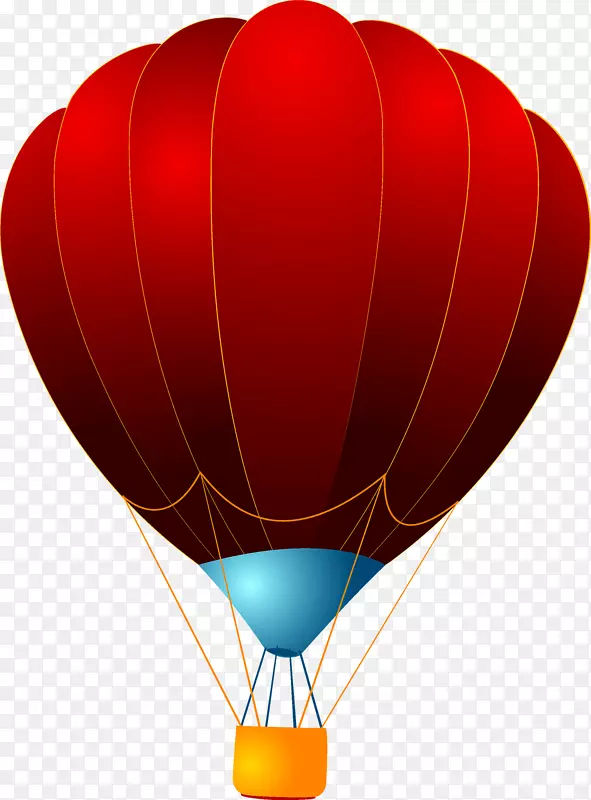 热气球红热气球