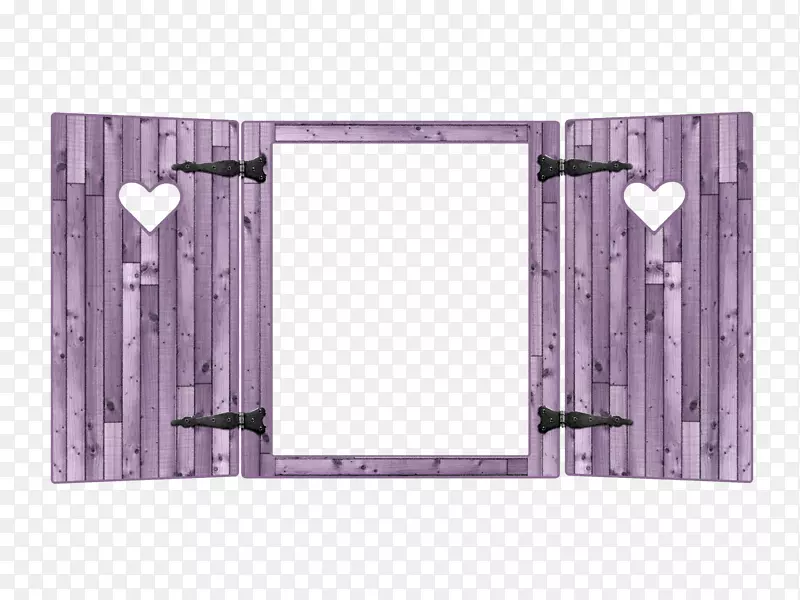 紫窗下载-美丽的紫色木窗