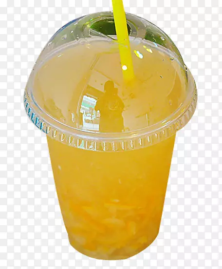 橙汁，玉茶，模糊的肚脐柠檬水，橙汁-蜂蜜柠檬茶形象
