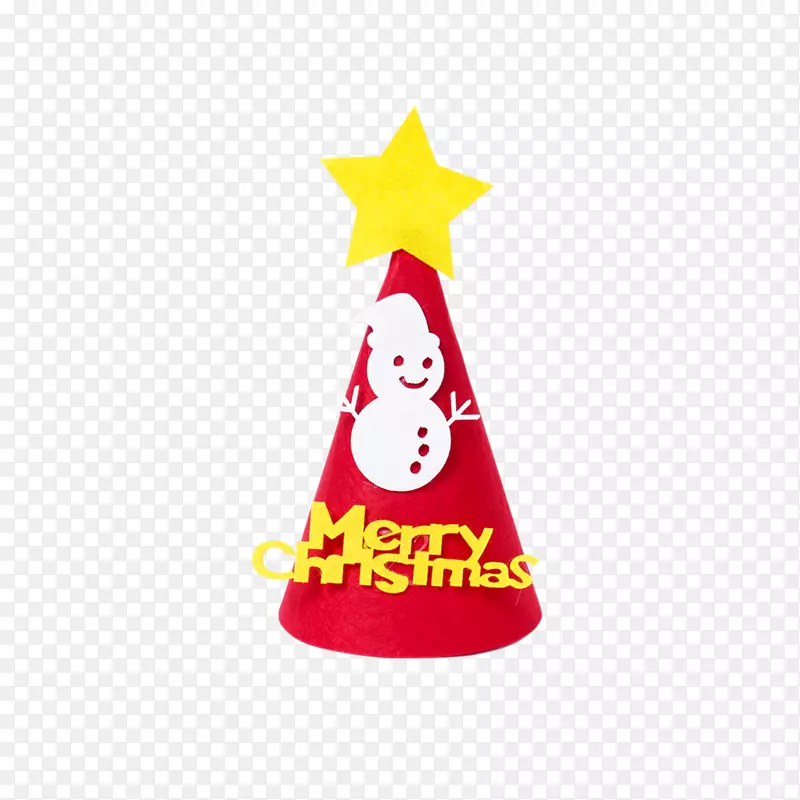 帽子图标-圣诞元素图标红星帽免费扣材料