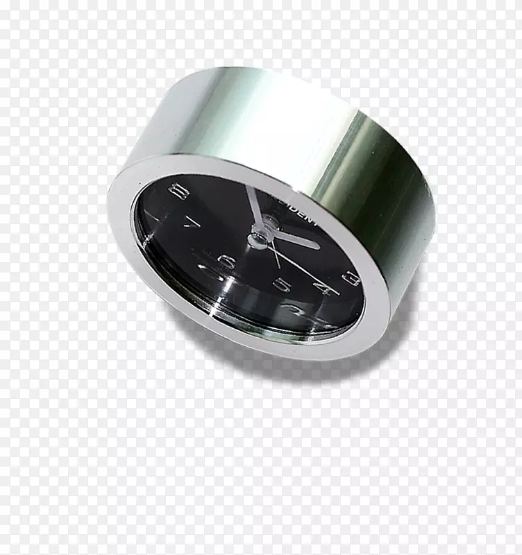 牛皮纸闹钟-放置金属闹钟