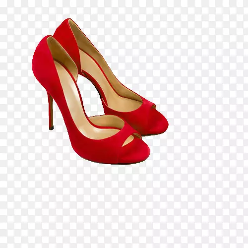 鞋红色高跟鞋.红色鞋