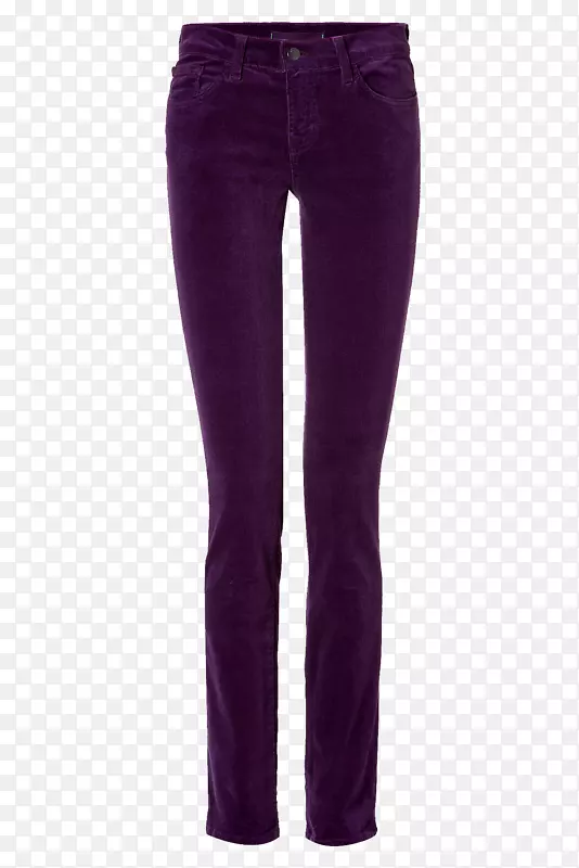 牛仔裤牛仔紫色腰牛仔裤