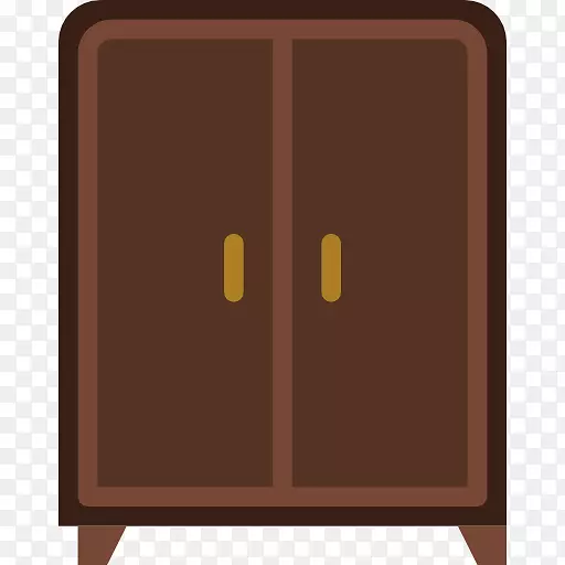家具木料染成棕色一个橱柜